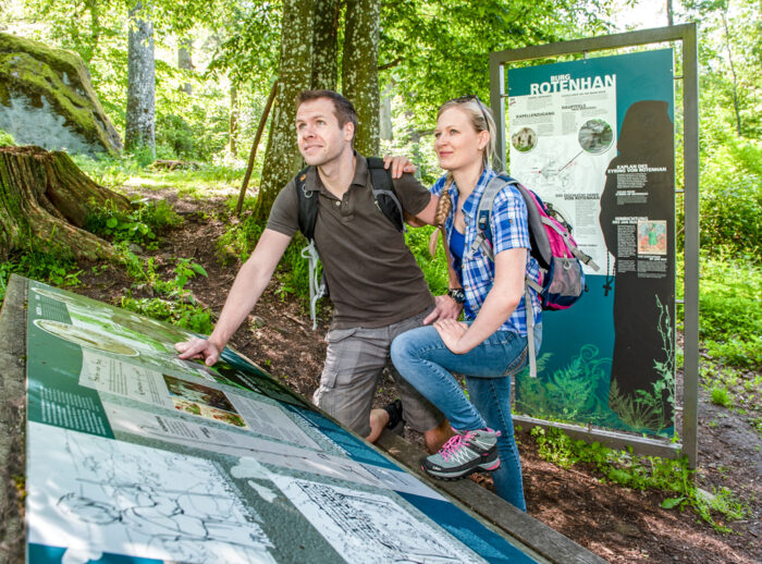 Leitsystem für den Deutschen Burgenwinkel