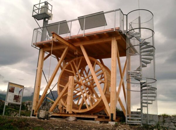 Schaufestung am Schlosskopf